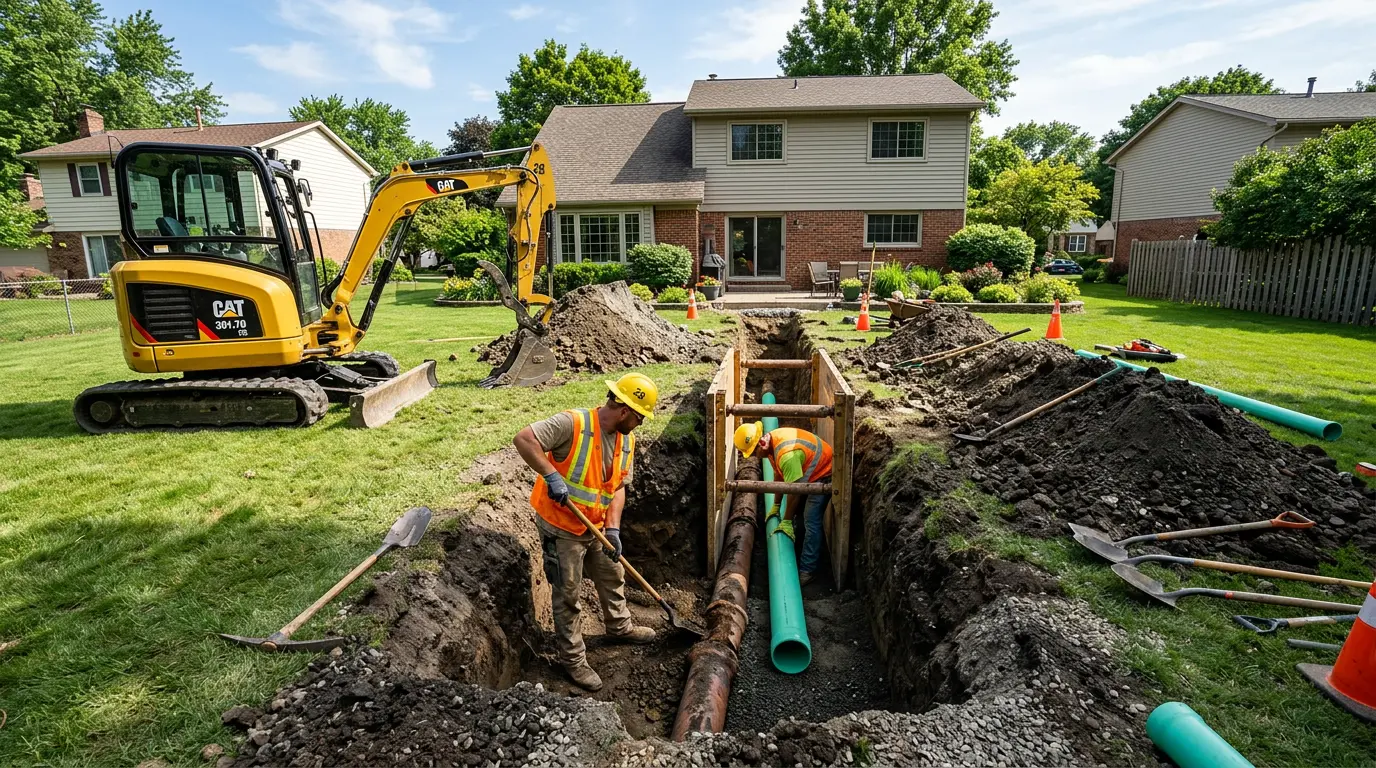 Sewer Line Replacement in Leesburg, VA